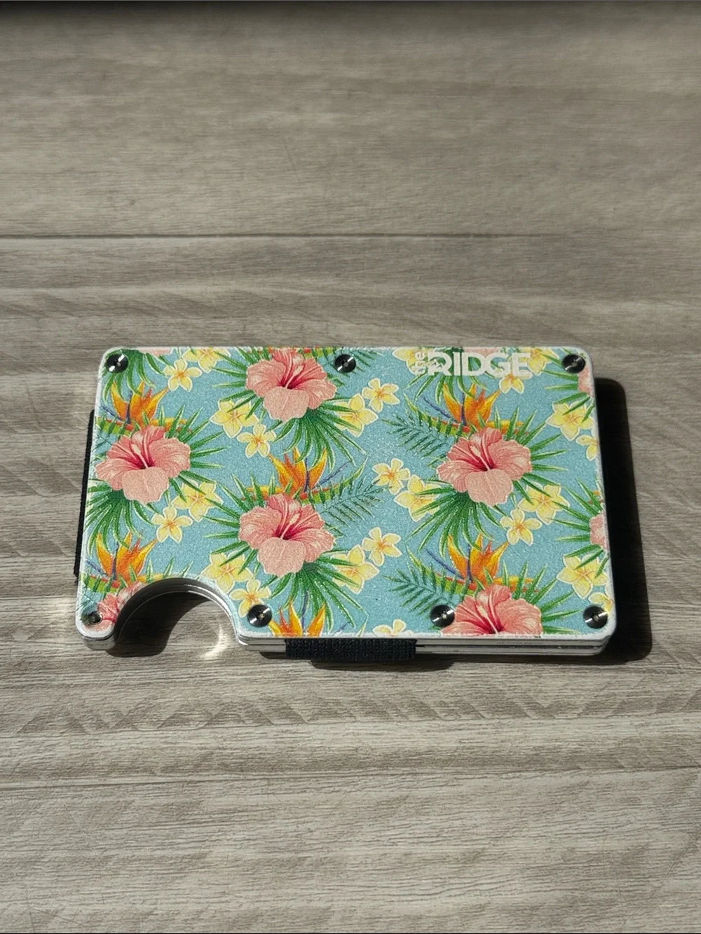 Ridge Tropical Card Holder Wallet